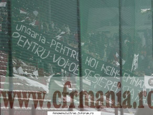 mesaj romaniacs cfr - u cluj 2-0 (poze)