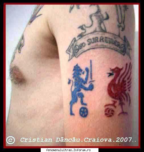 craiova vs liverpool tatuaje