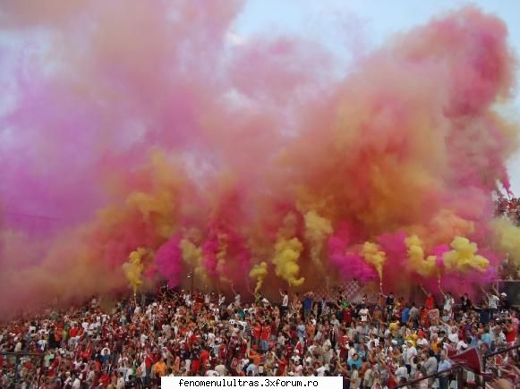 cfr - benfica, 2007 coregrafii , fumigene , steaguri 2007