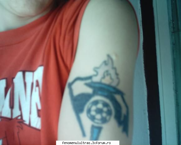tatuaje forza gaz metan medias !!! forza lupii negrii !!!