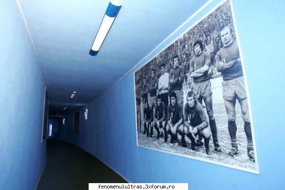 tunelul spre teren stadionul ion oblemenco ..