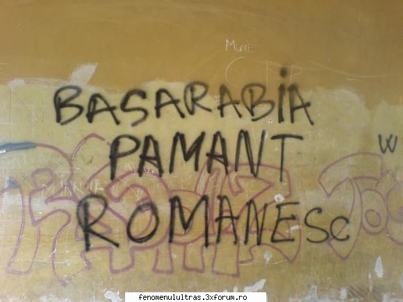 basarabia pamant romanesc   (cluj) grafiti